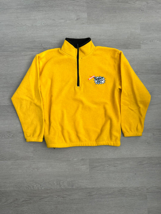 Yellow Rugrats in Paris Quarter Zip