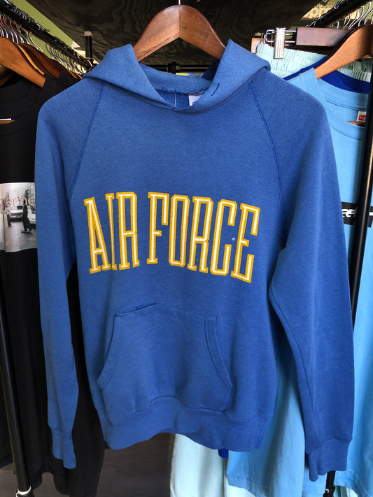 Vintage ‘Air Force’ Blue Hoodie