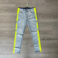 Homme + Femme Jeans Highlight Green Stripe