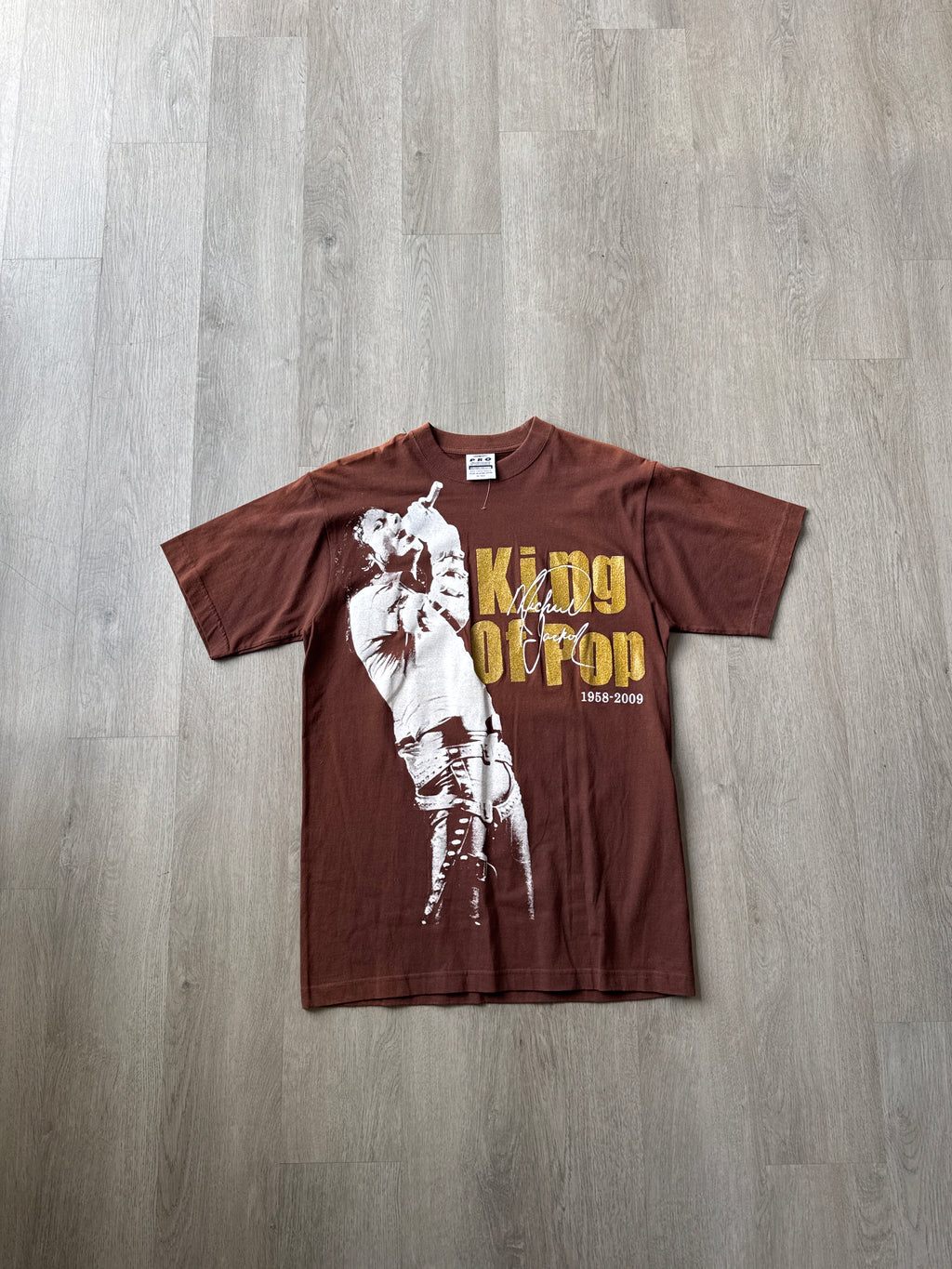 Y2K Michael Jackson King Of Pop Tee