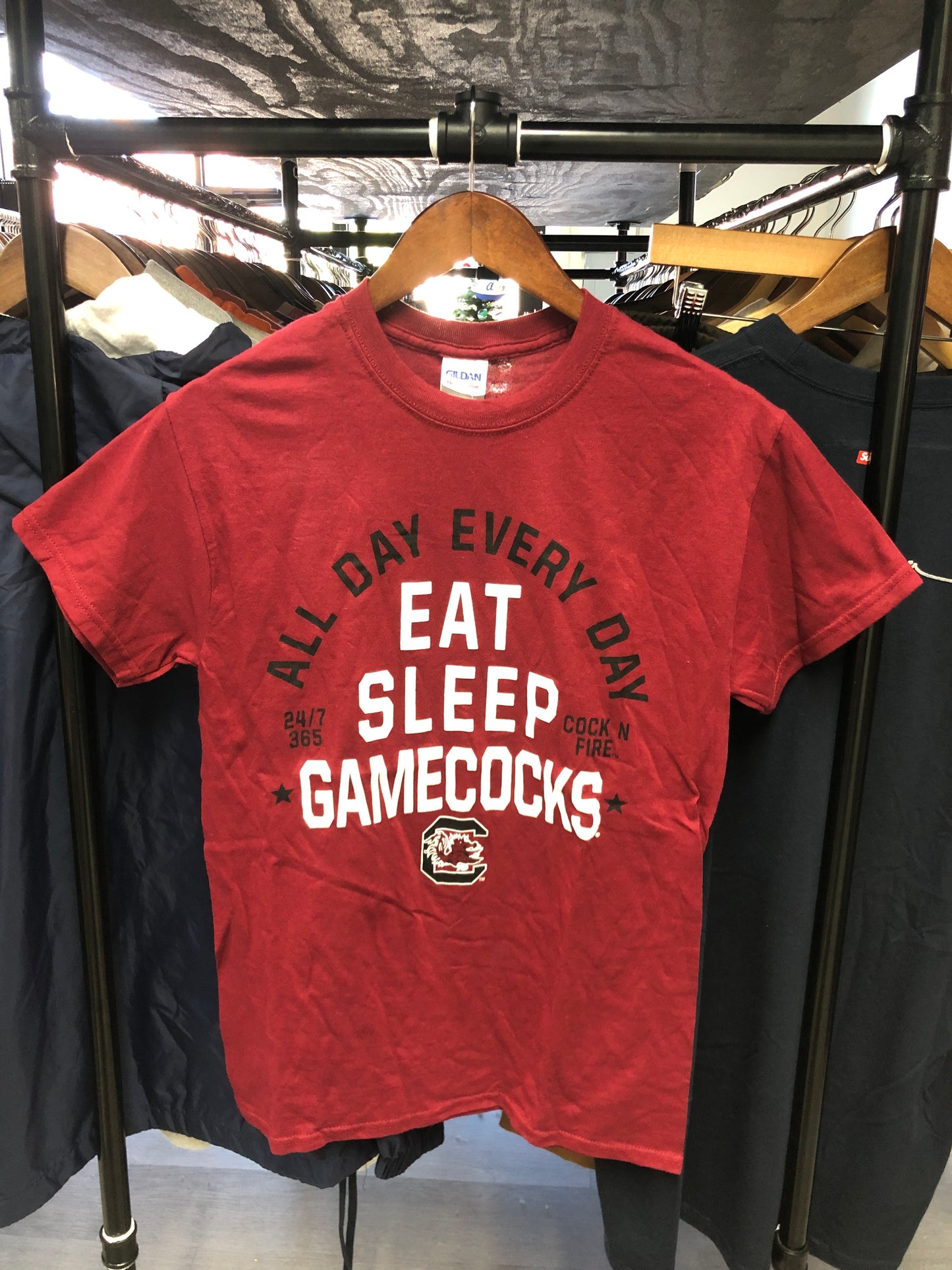 2013 Eat Sleep Gamecock Tee