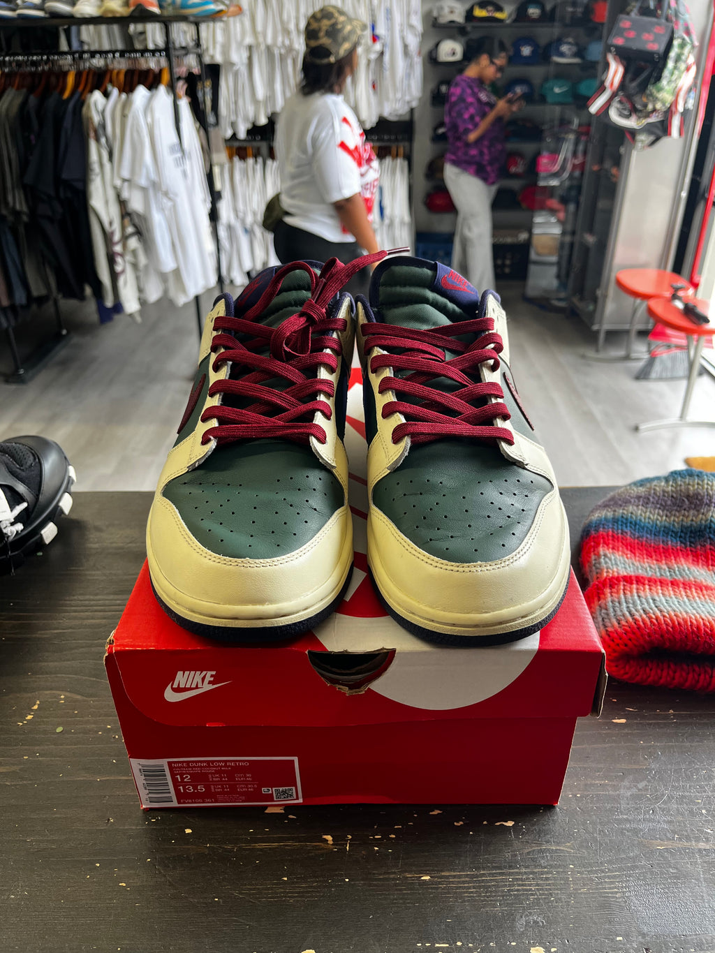 Pre-Owned Nike Dunk Low Retro From Nike To You Fir Green
