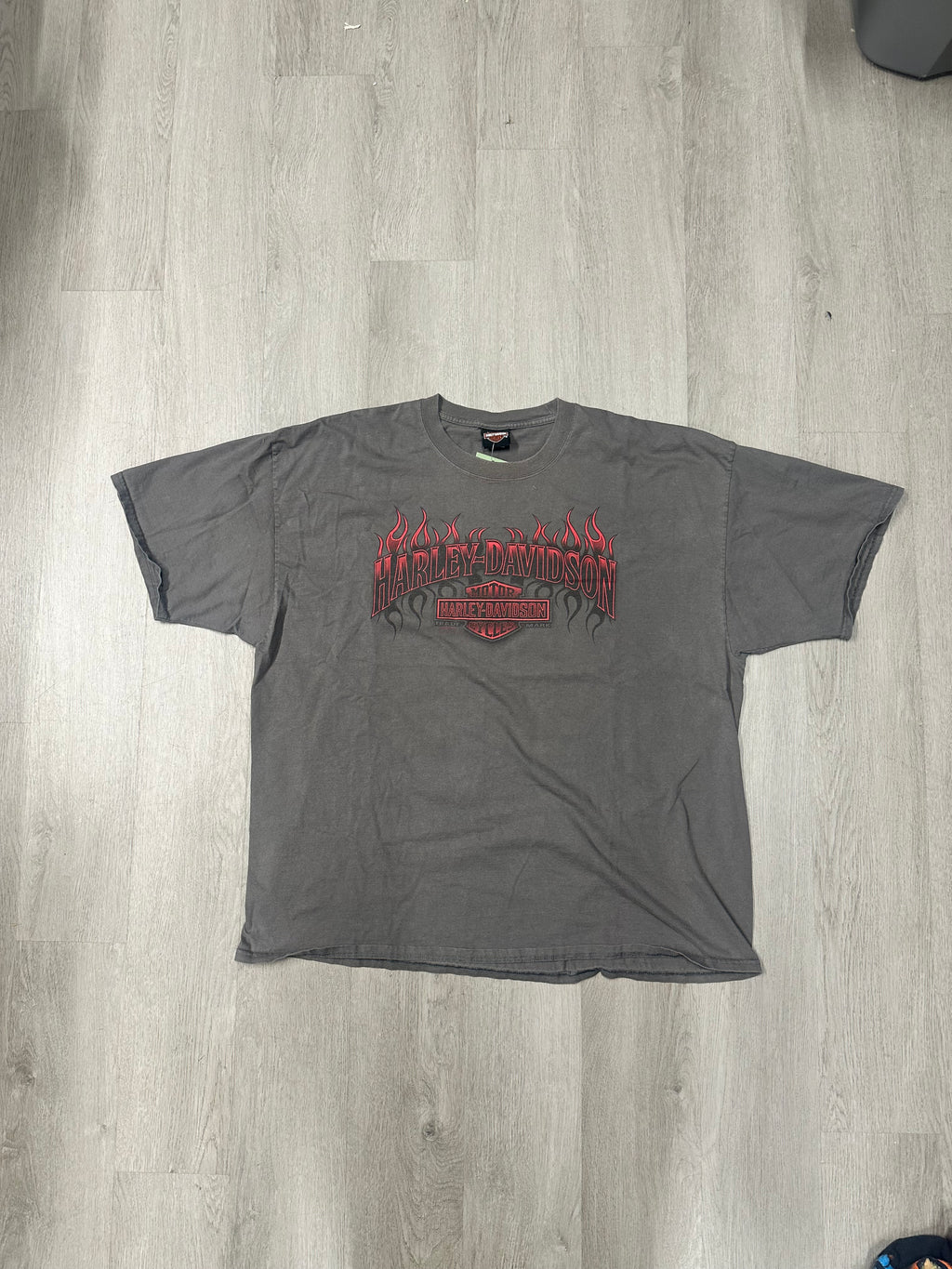 Vintage Grey Barnett Harley Davidson El Paso, Texas Tee
