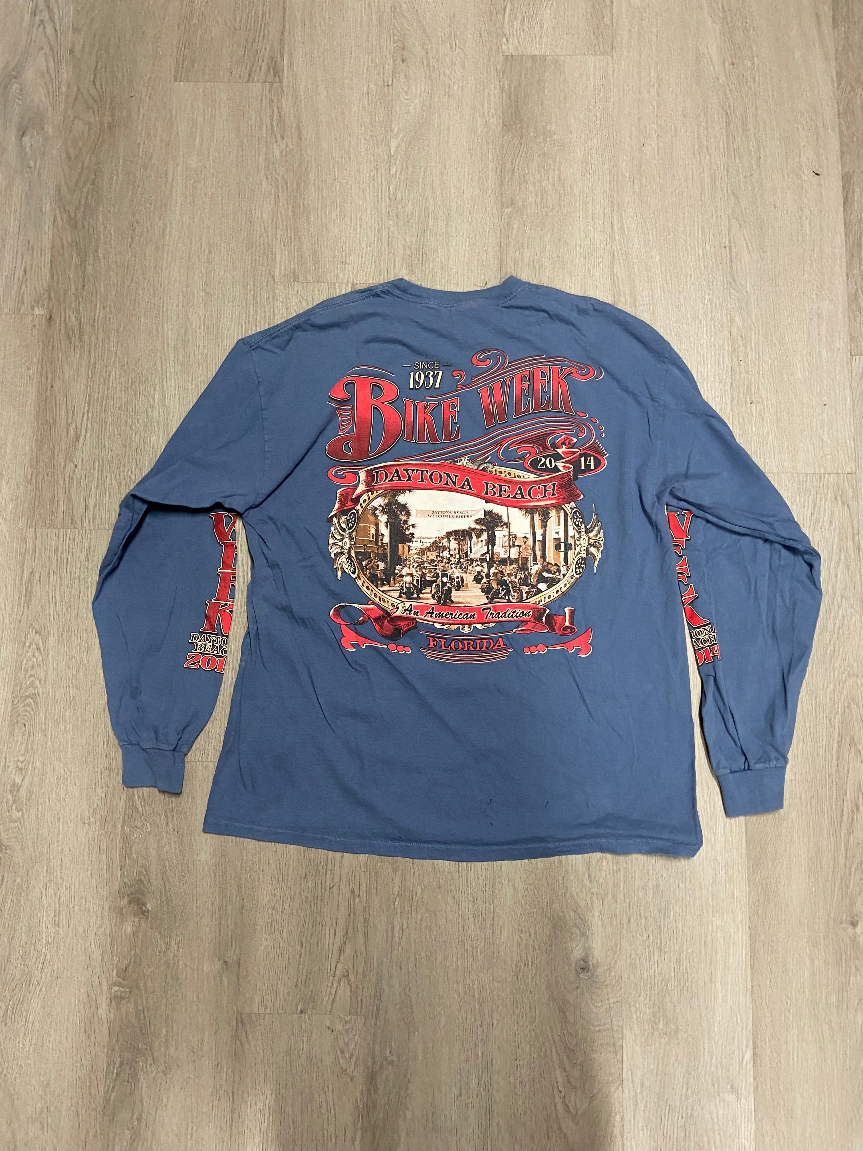 Bike Week 2014 Daytona Beach Graphic Long-Sleeve