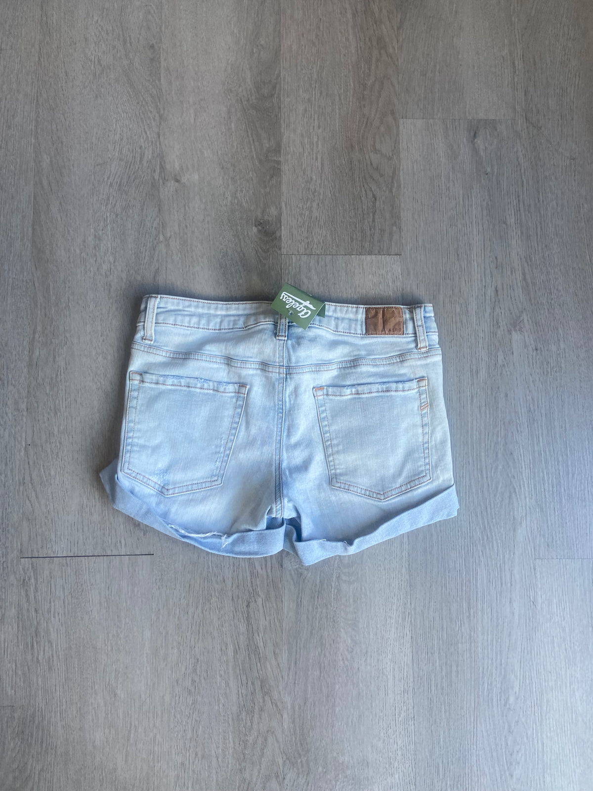 Aeropostale Women’s Low Rise Midi Jean Shorts