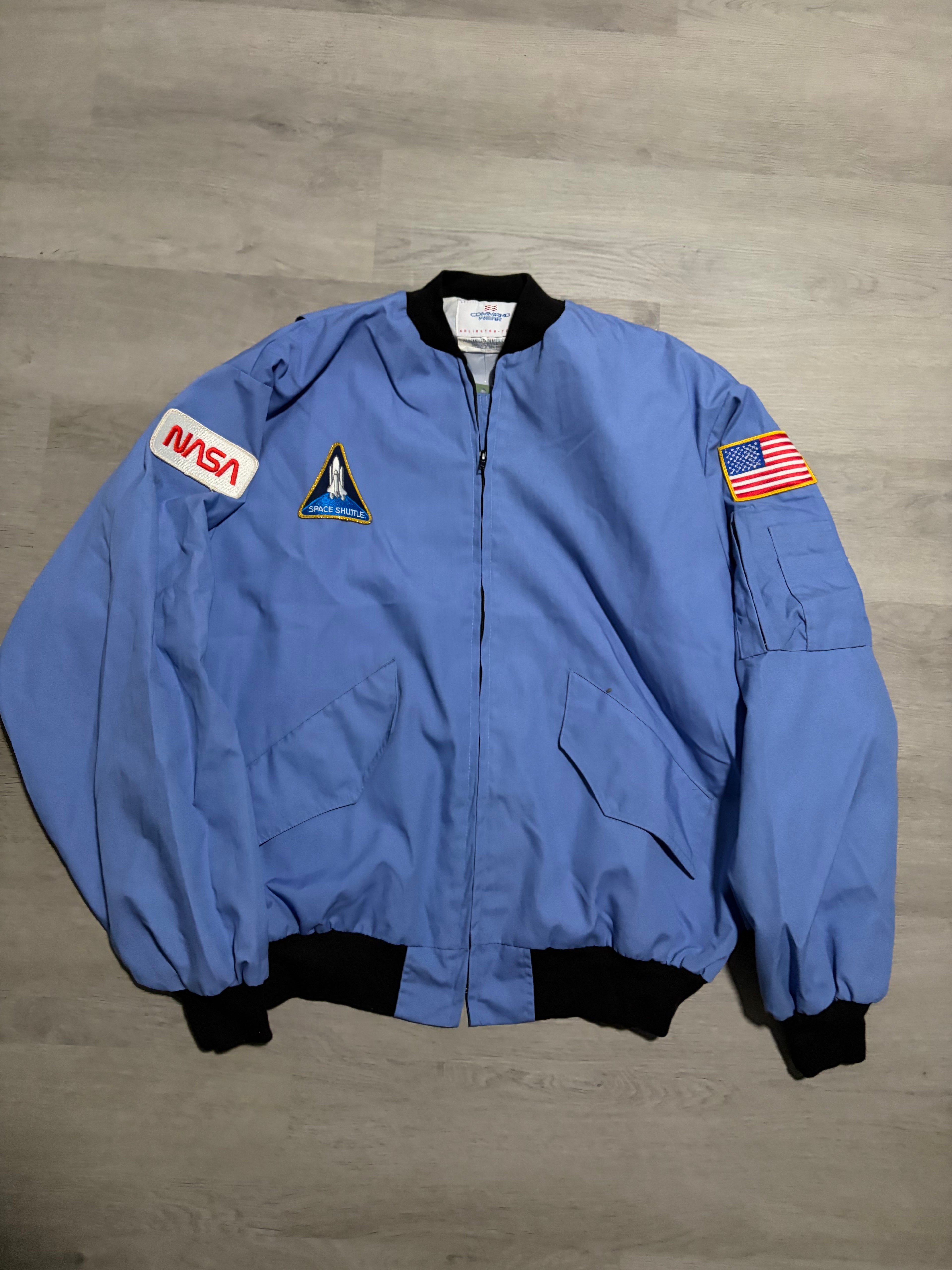 Blue NASA USA Jacket