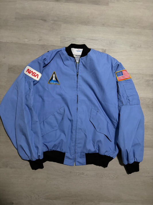 Blue NASA USA Jacket