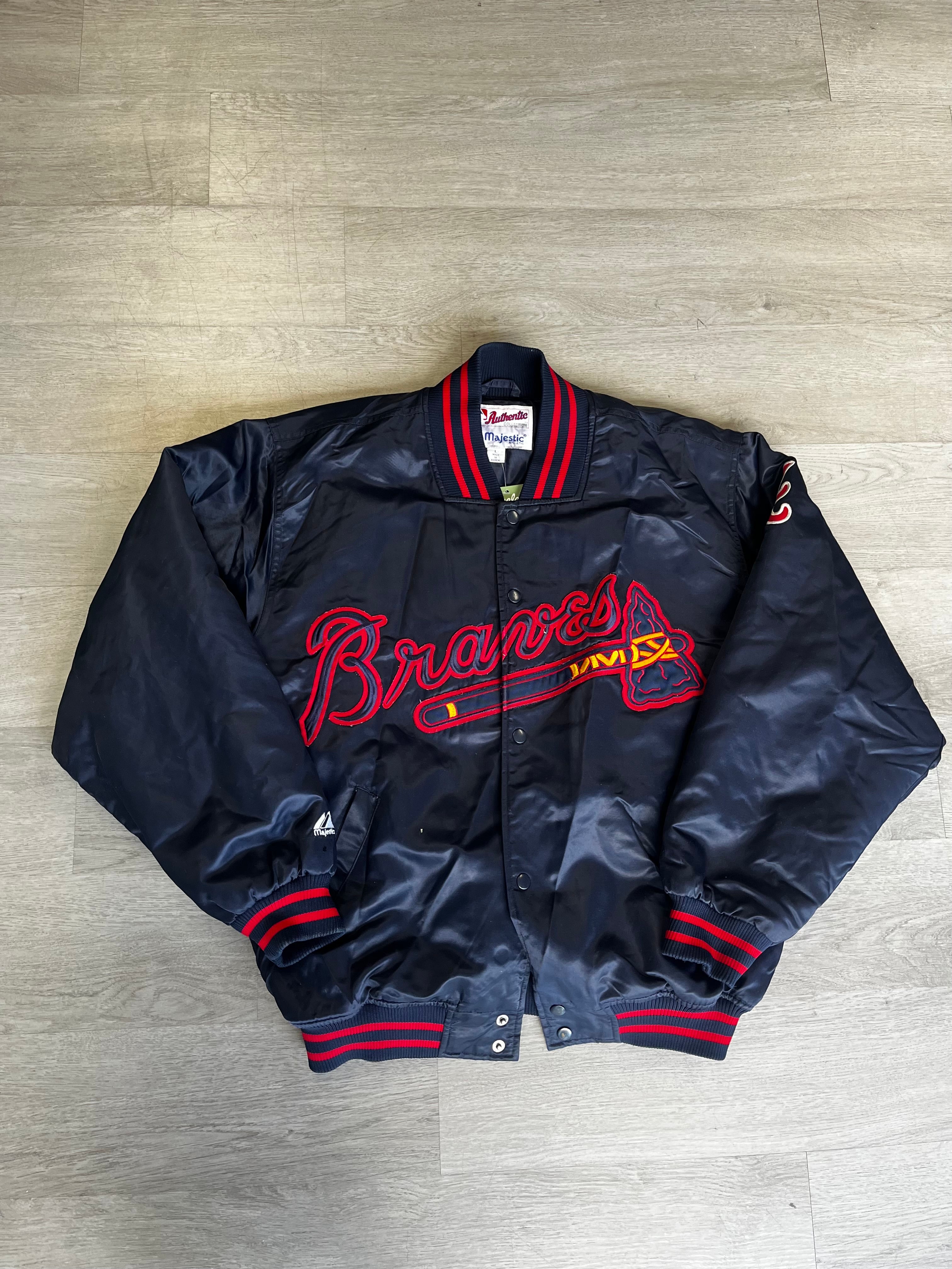 Vintage Atlanta Braves Bomber Jacket