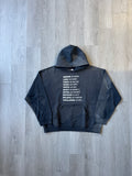Vintage Black History Quote Sun Faded Hoodie