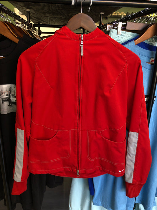 Women’s Vintage Red Nike Jacket