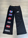 Bottega Desires logo-patch Sweatpants