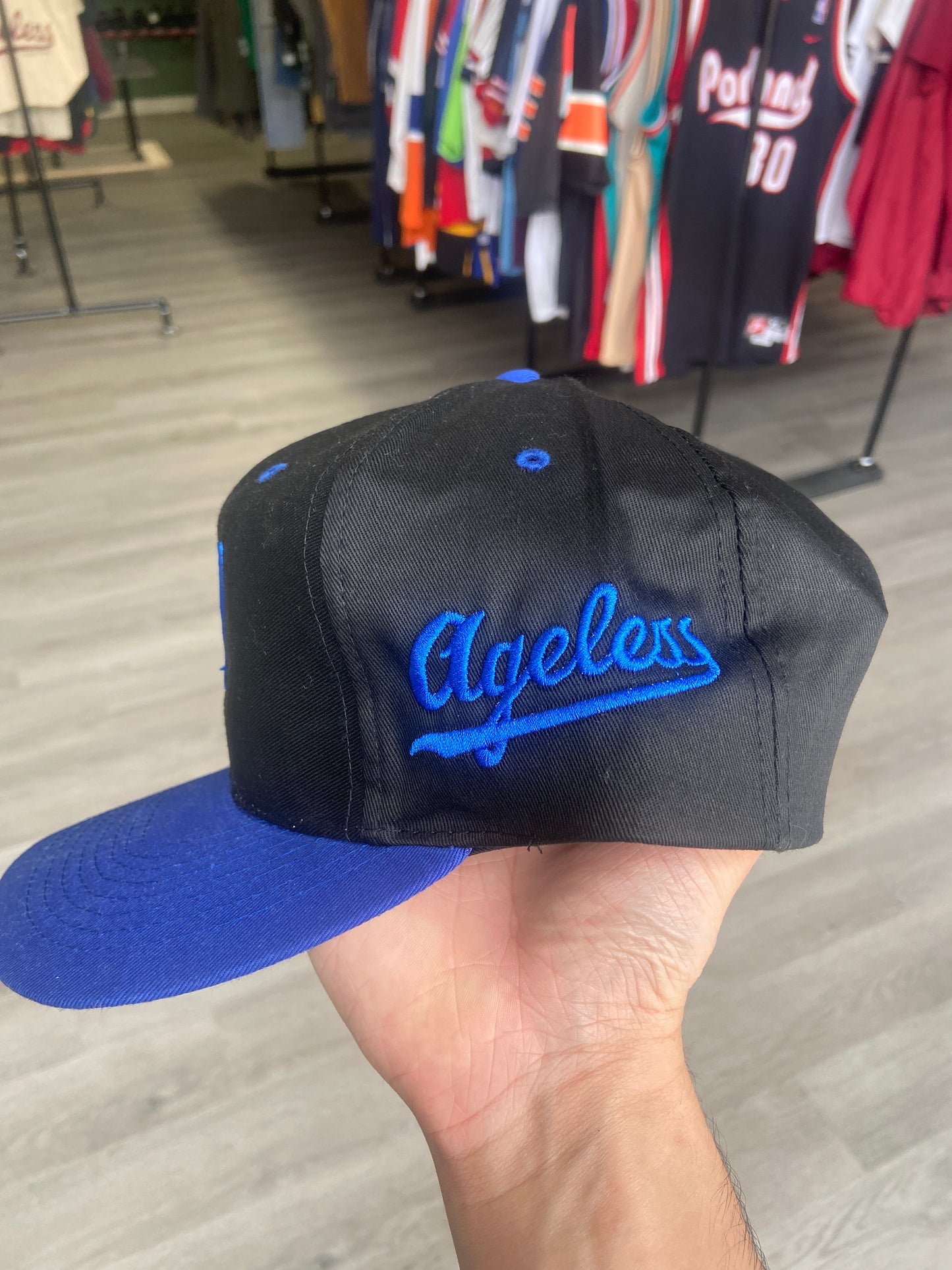 Black/Royal Ageless Hat