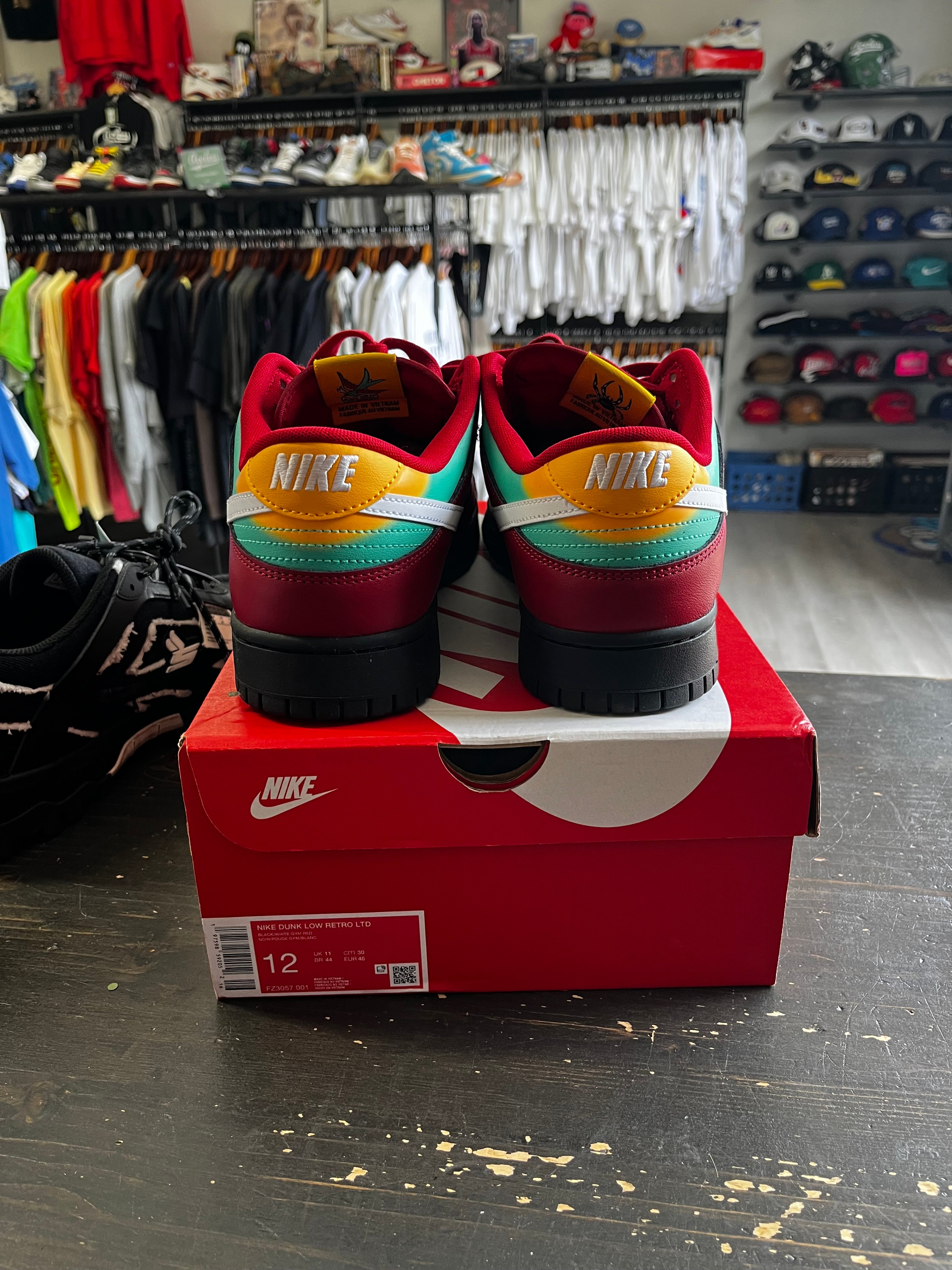 Pre-Owned Nike Dunk Low Biker Tattoos