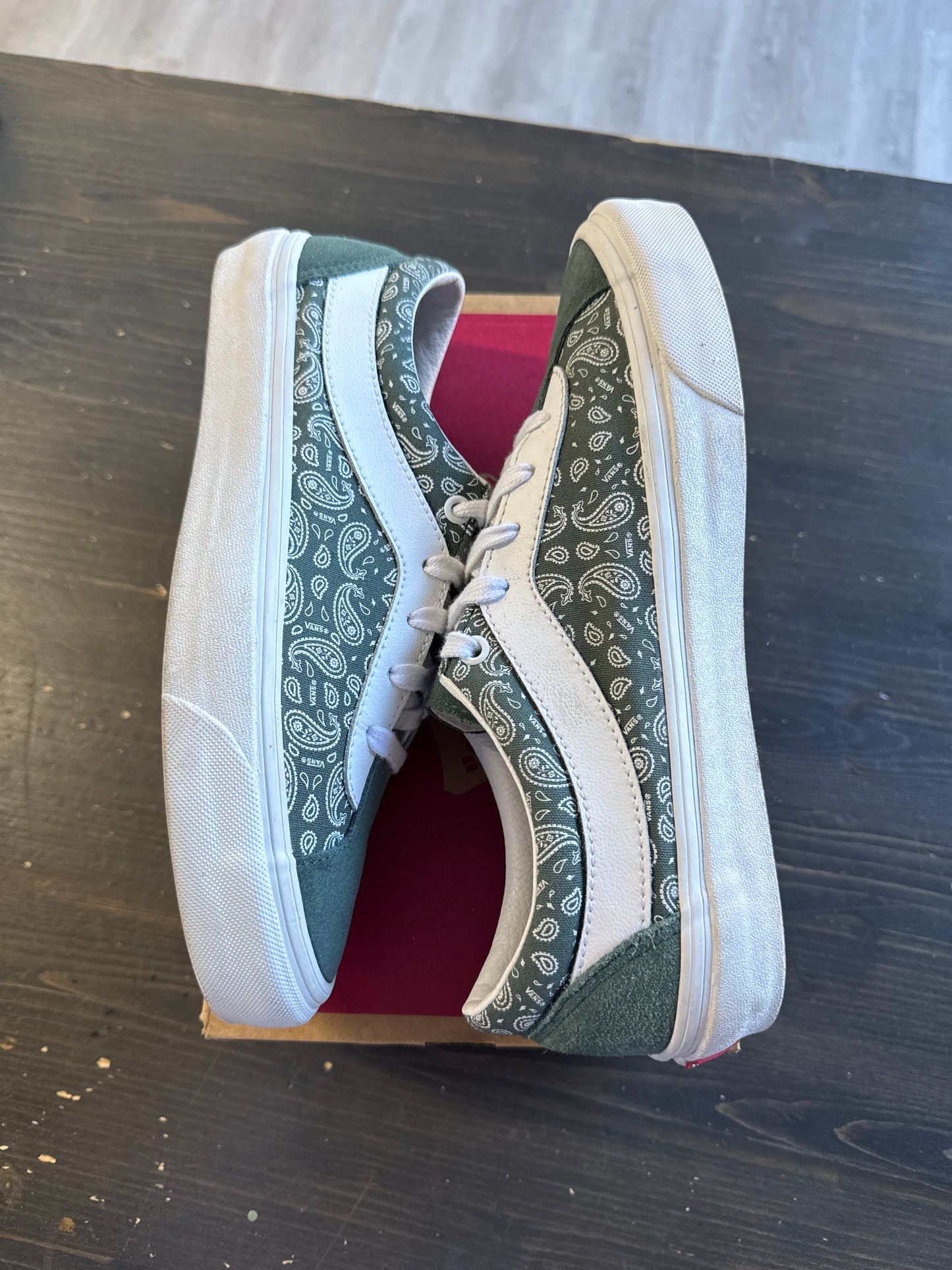 Pre-owned Vans Bold Ni Bandana Jungle Green