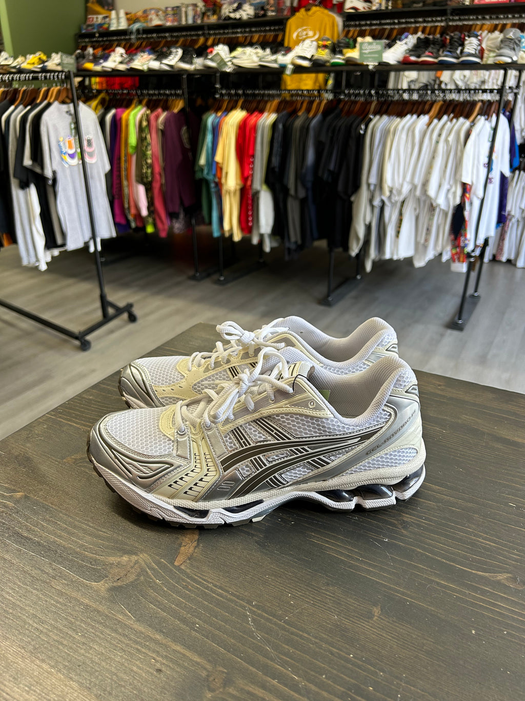 Pre-Owned ASICS Gel-Kayano 14 White Graphite Grey