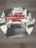 Vintage 90s NASCAR Winston Cup Series All Over Print Racing Sweatshirt