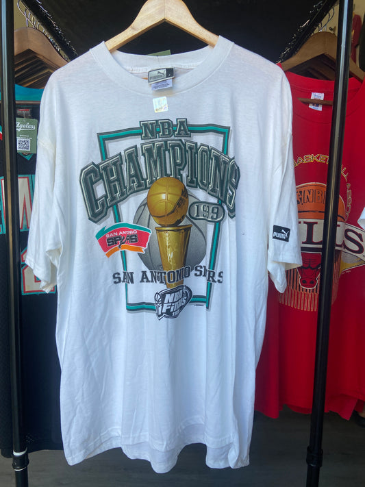 Vintage 1999 San Antonio Spurs Champions Tee