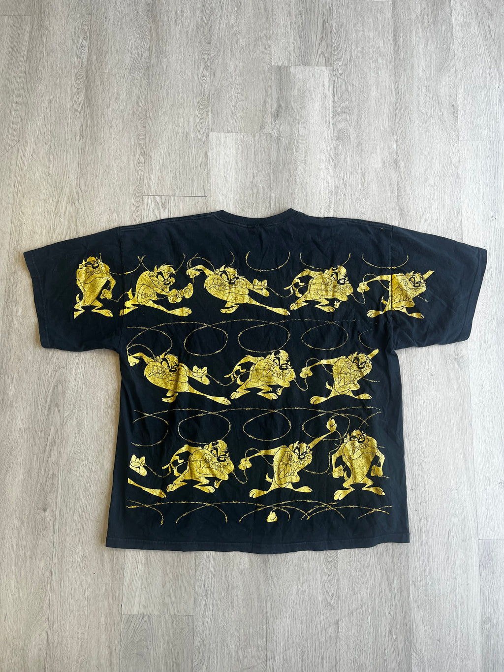 Vintage 90s Tasmanian Devil All Over Print Tee