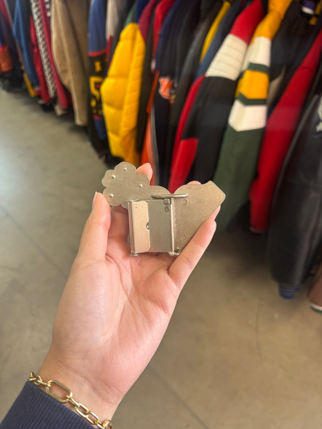 Y2K Roxy Pink Belt Buckle