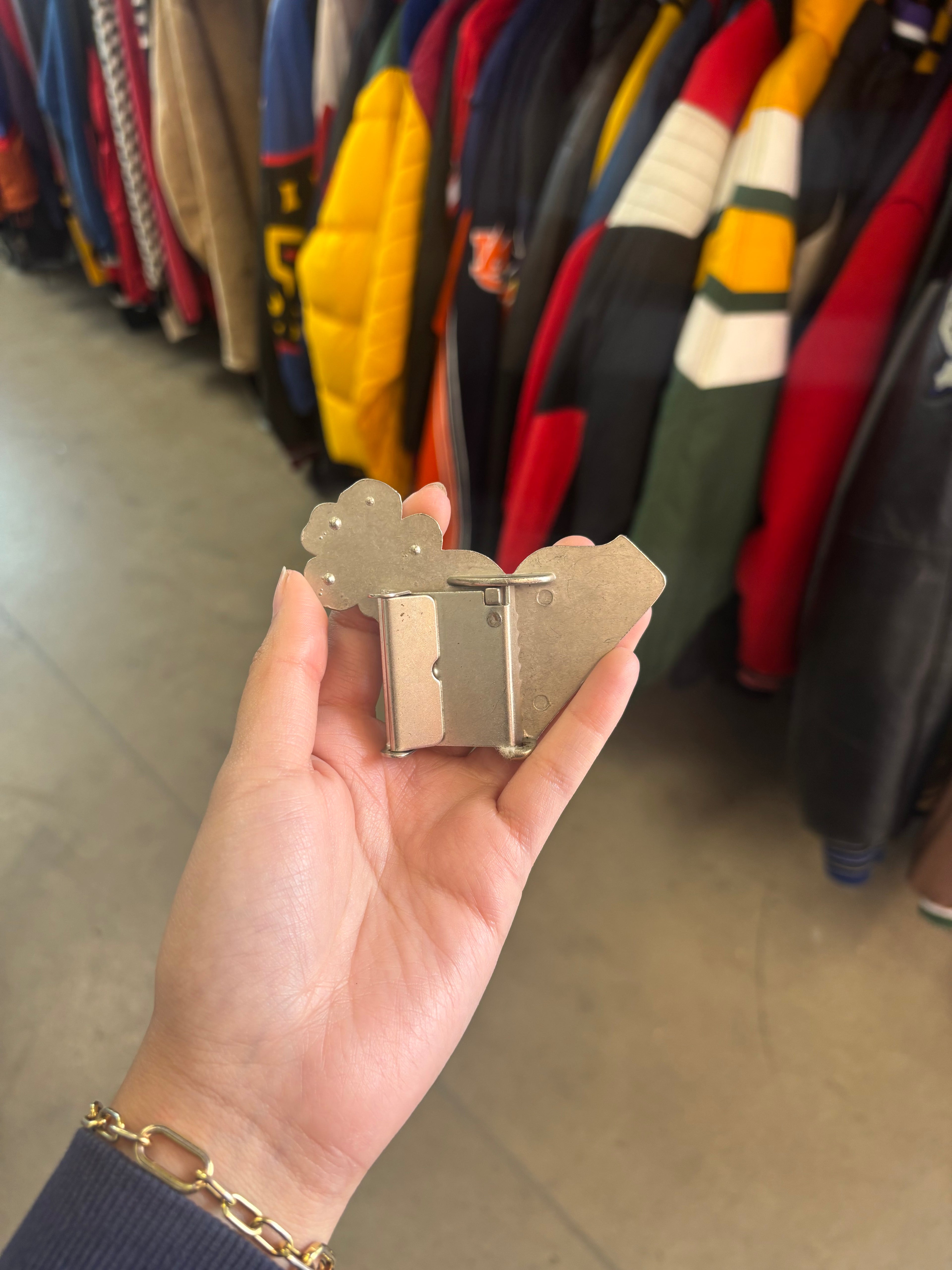Y2K Roxy Pink Belt Buckle