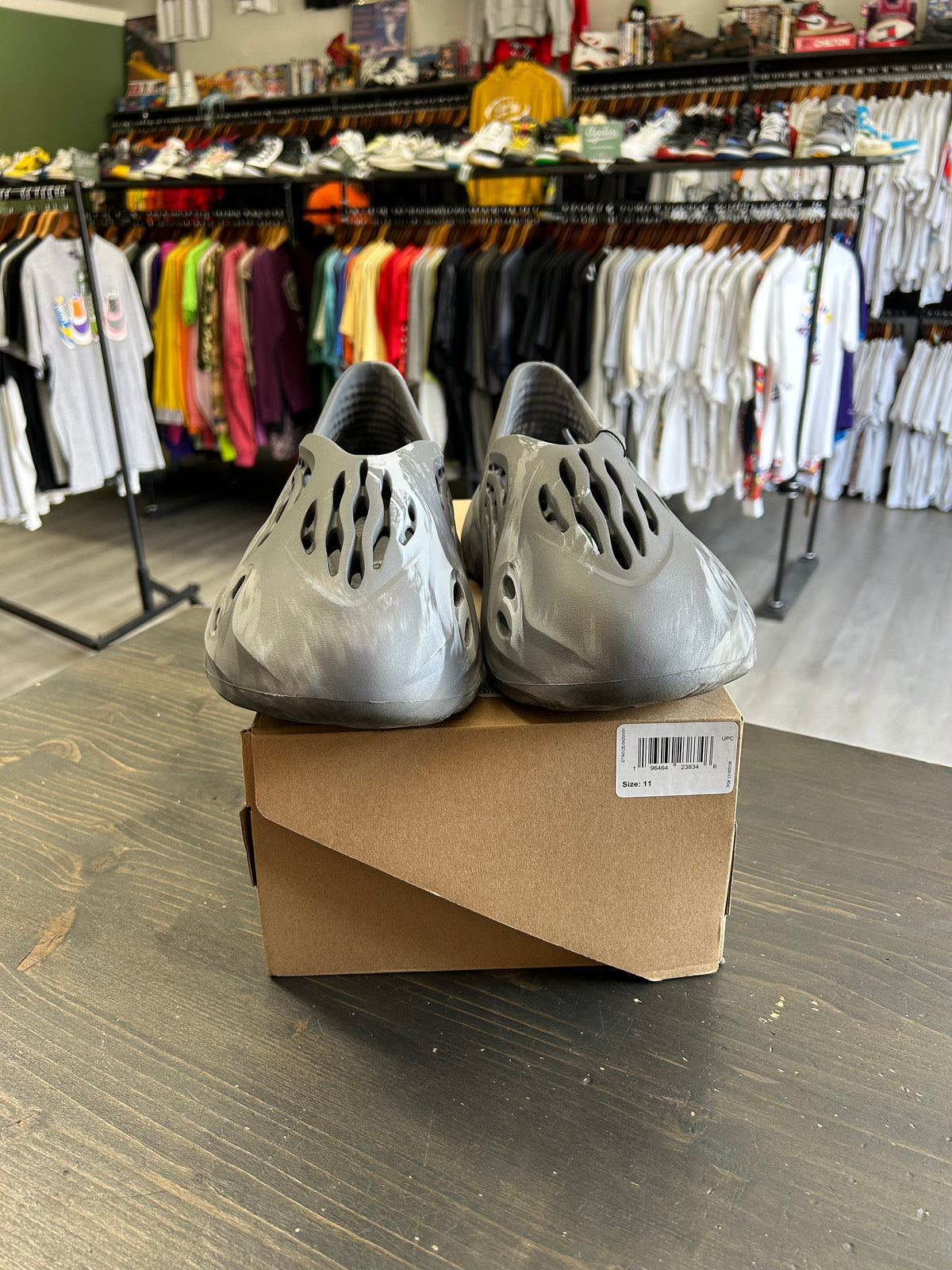 Pre-Owned Adidas Yeezy Foam RNR MX Granite