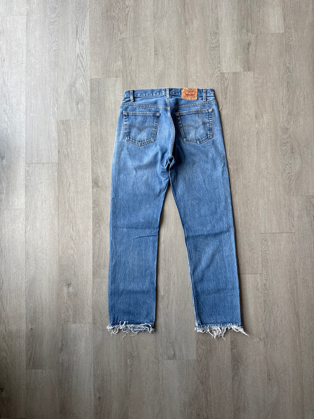 Vintage Levi’s 501 Distressed Denim Jeans