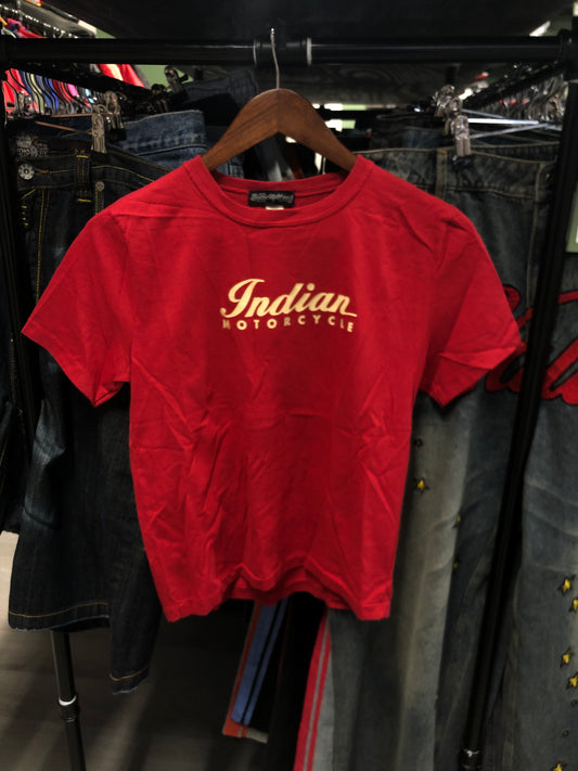 Youth Red Indian Motorcycle Tee