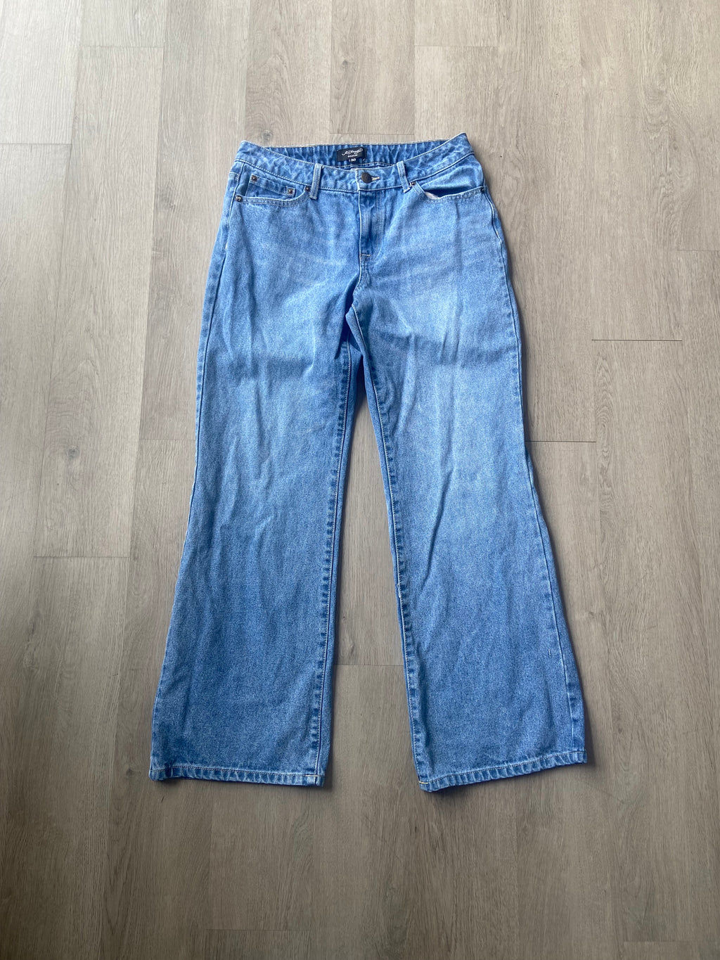 Ed Hardy Medium Wash Graphic Denim Jeans