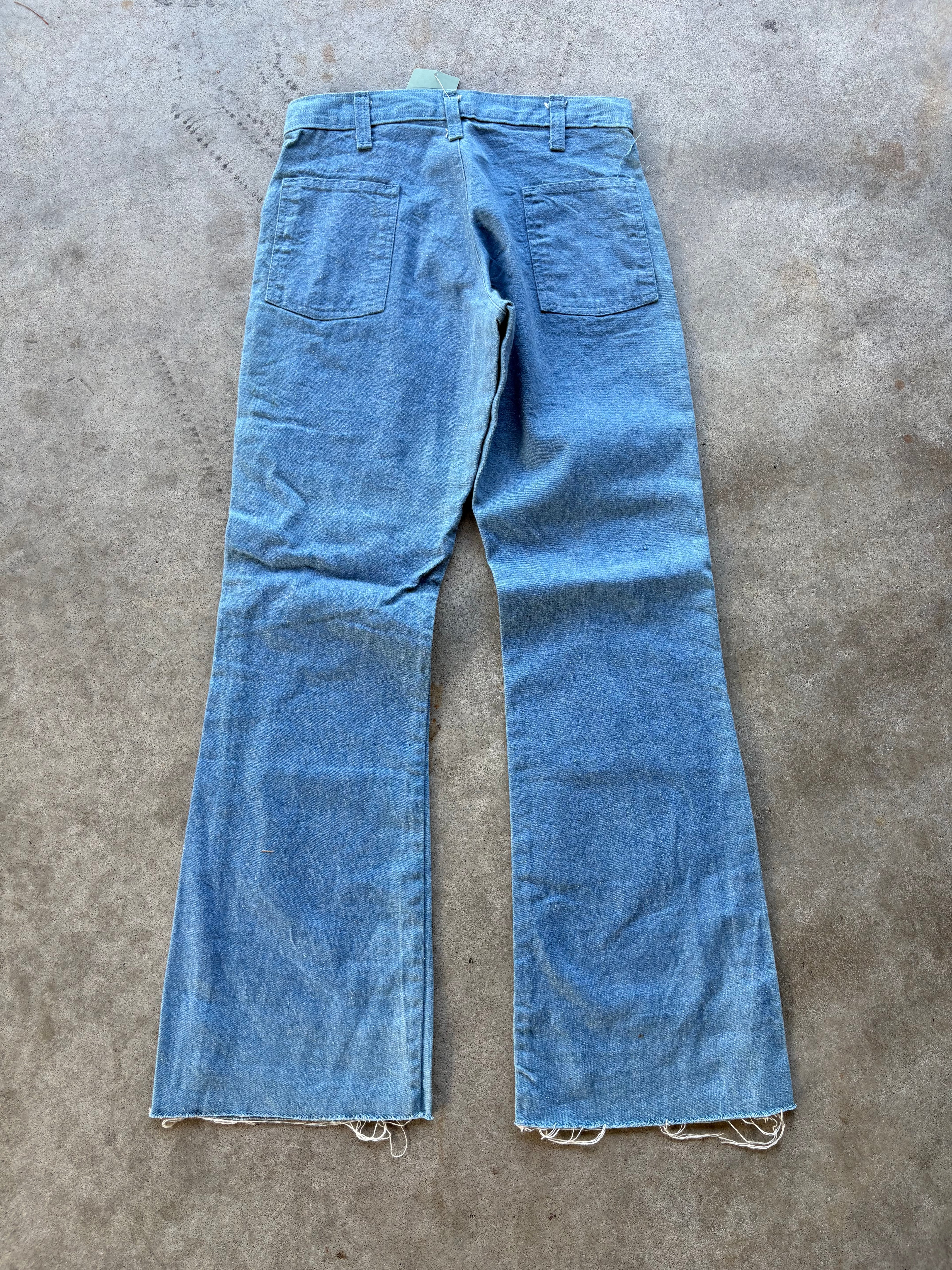 Vintage Made In The USA Flared Denim Pants