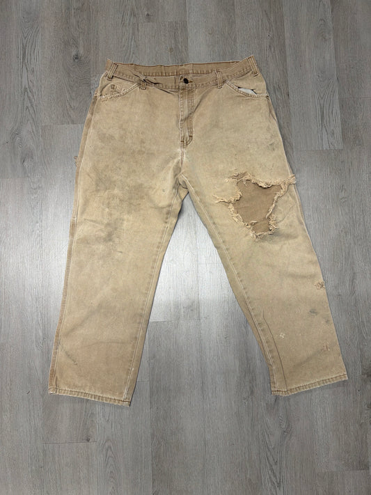 Vintage Distressed Tan Dickies Pants