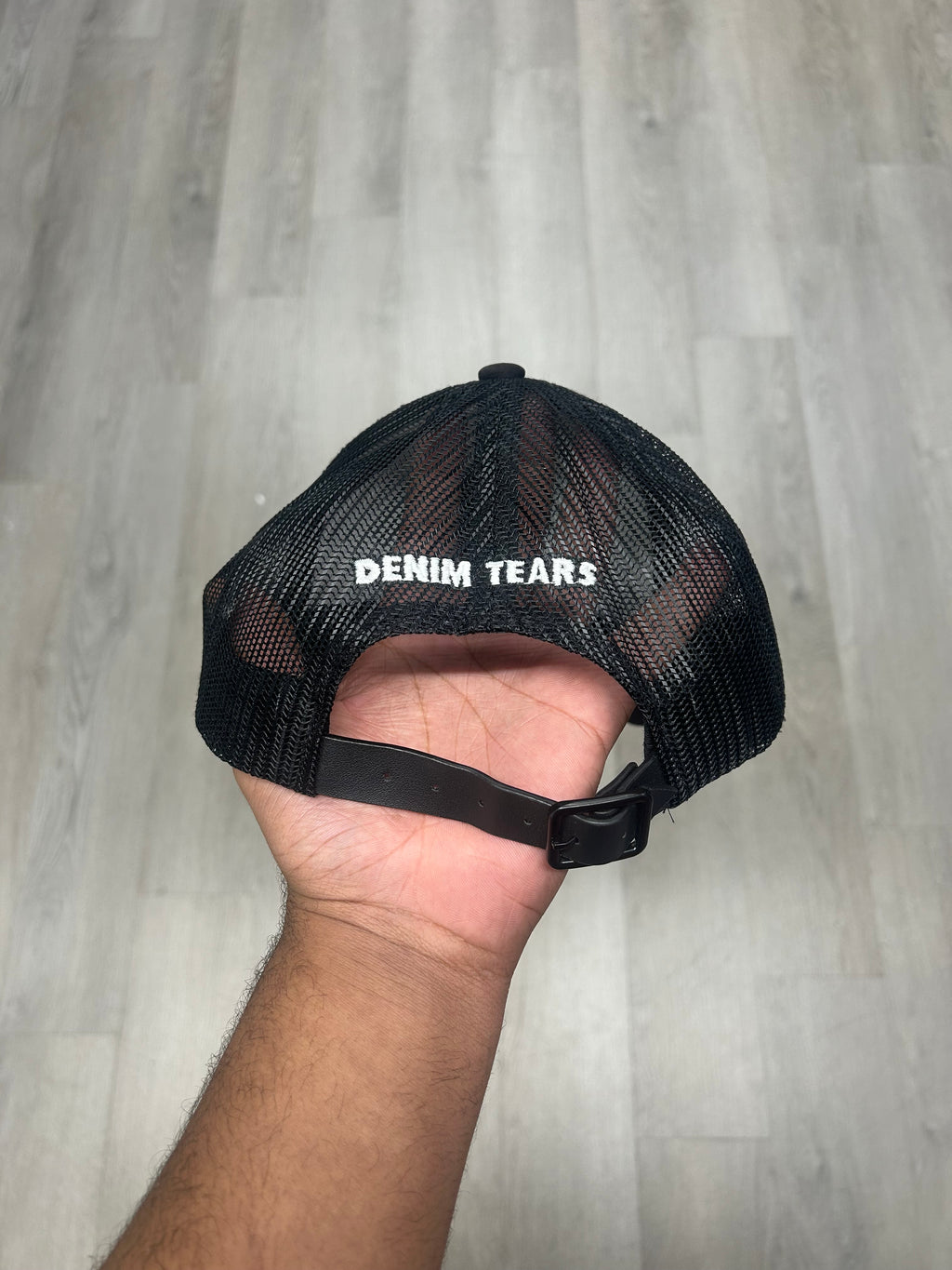Denim Tears Crown Made of Cotton Trucker Hat