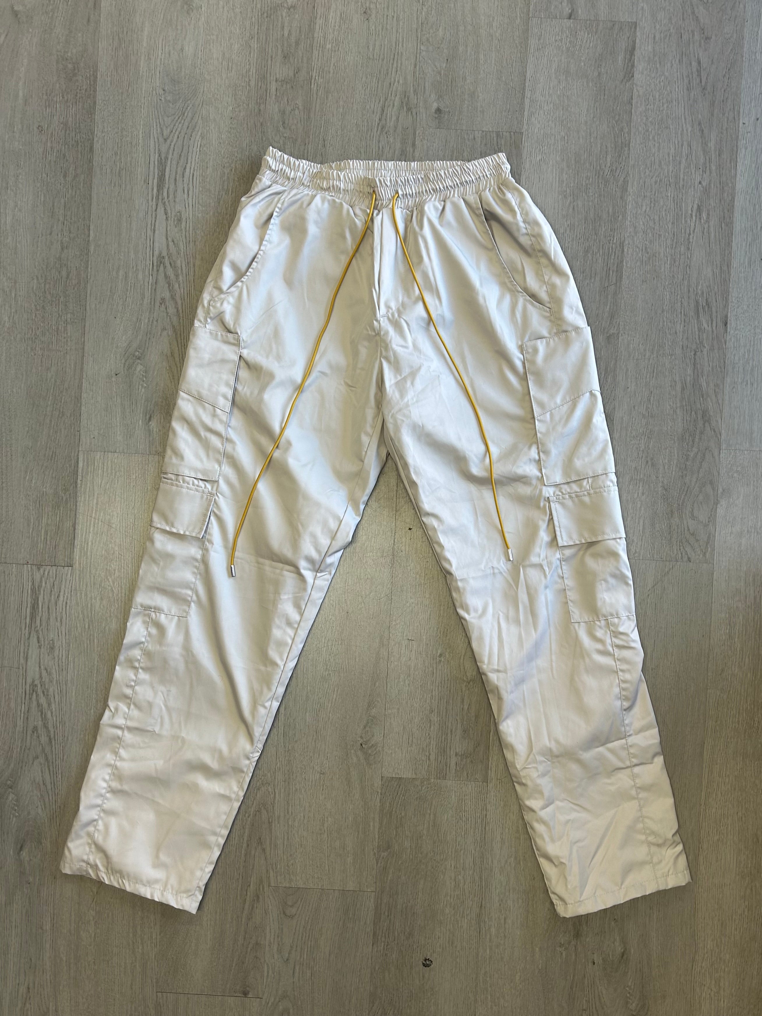 Rhude Pre-Fall 2022 Grey Cargo Track Pants