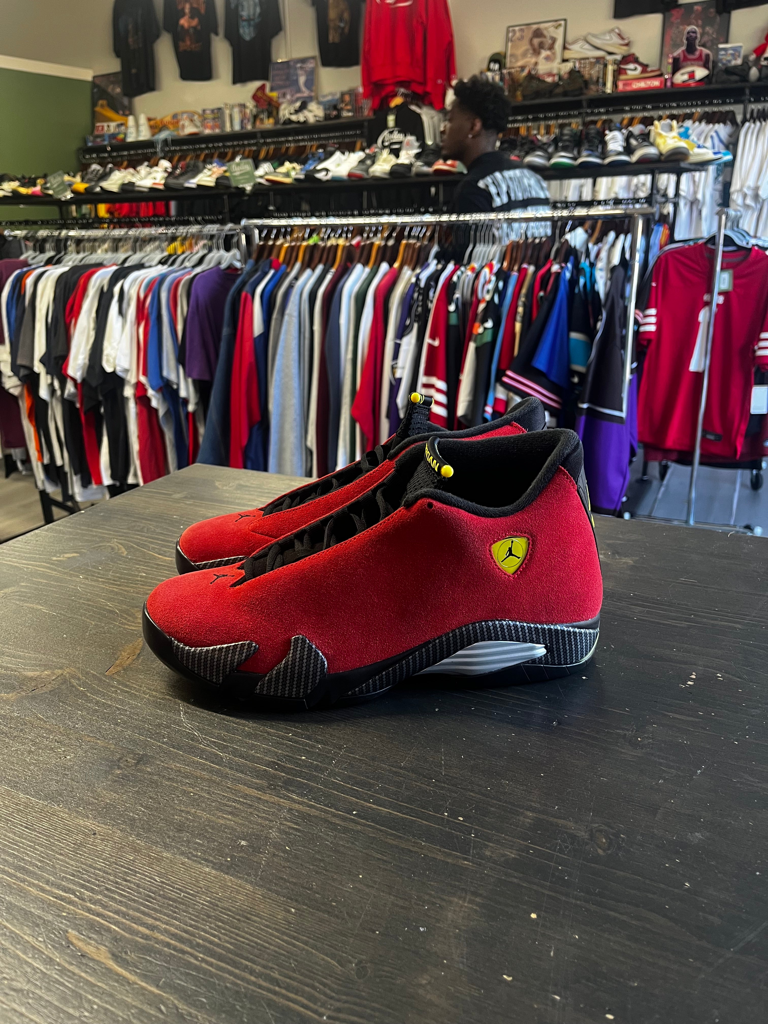 Pre-Owned Nike Air Jordan 14 Retro Ferrari