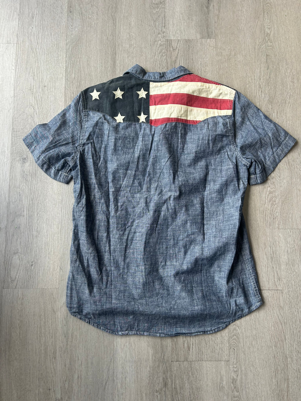 Vintage Denim & Supply Ralph Lauren American Flag Polo