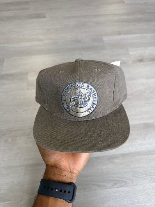 Vintage Seattle Super Sonics Snapback Hat