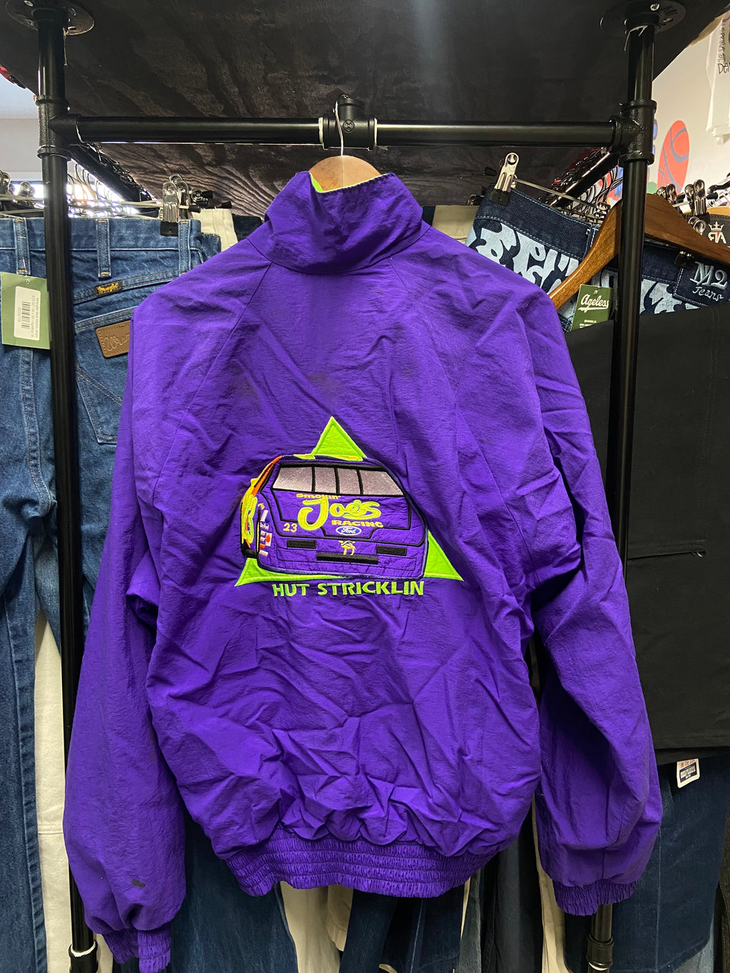 Vintage Joe Camel R.J Reynolds’s Racing Windbreaker Jacket