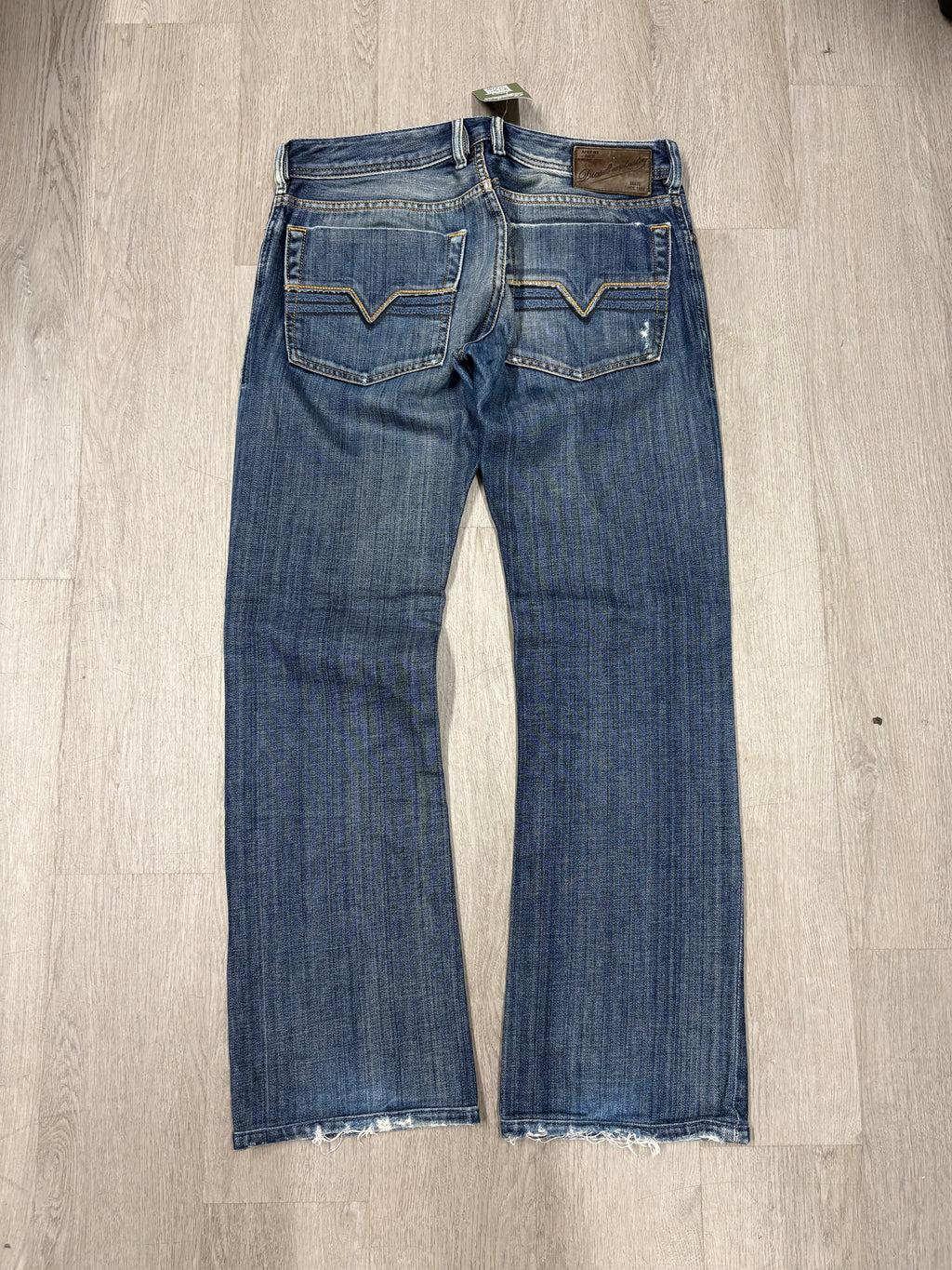 Y2K Diesel Industries Dark Wash Denim Jeans