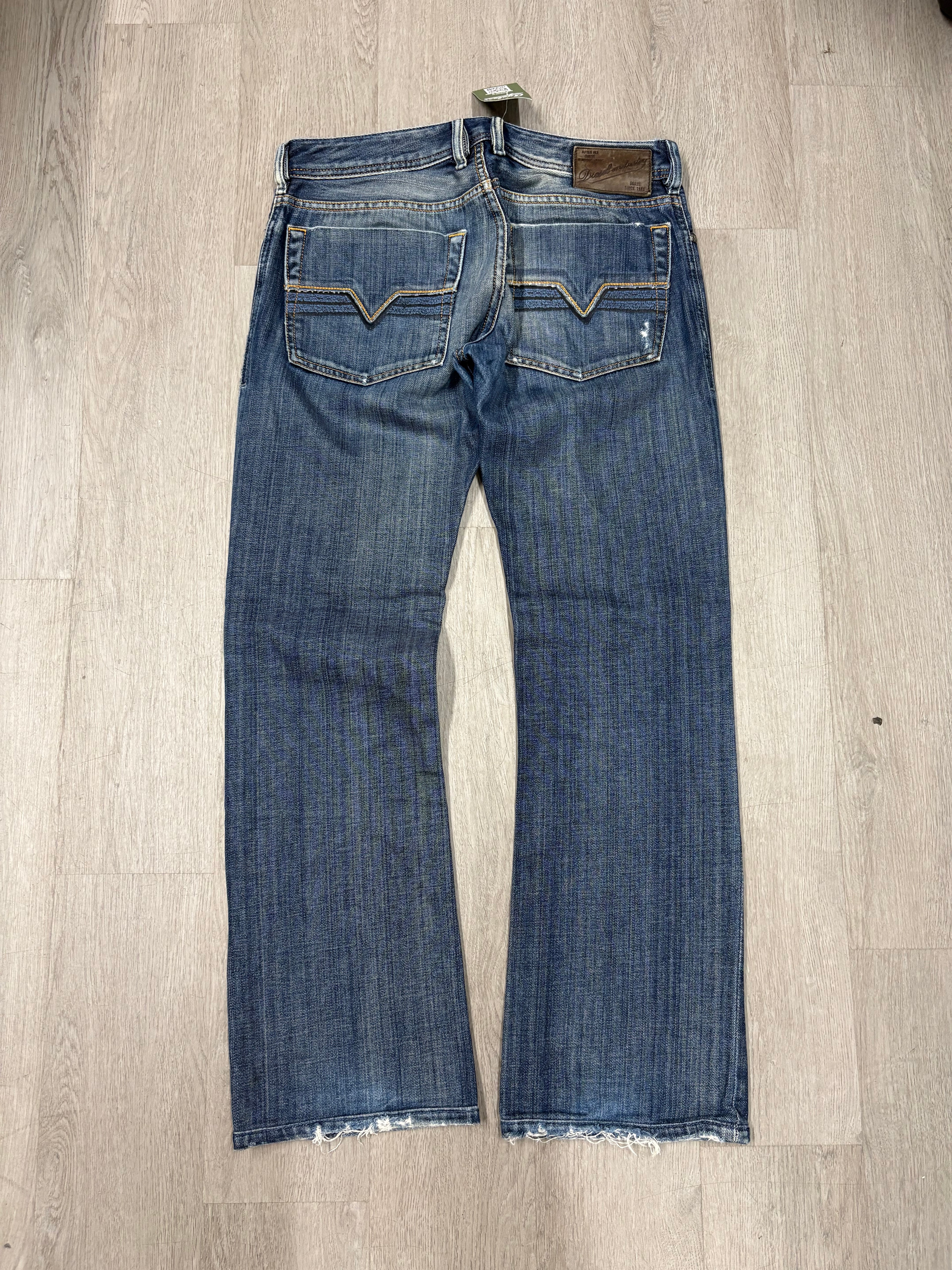 Y2K Diesel Industries Dark Wash Denim Jeans