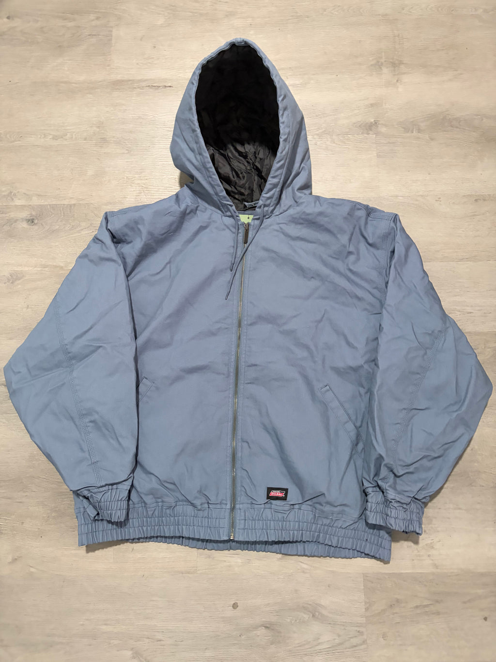 Vintage Dickies Slate Blue Workwear Hooded Jacket