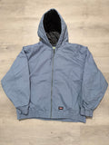 Vintage Dickies Slate Blue Workwear Hooded Jacket