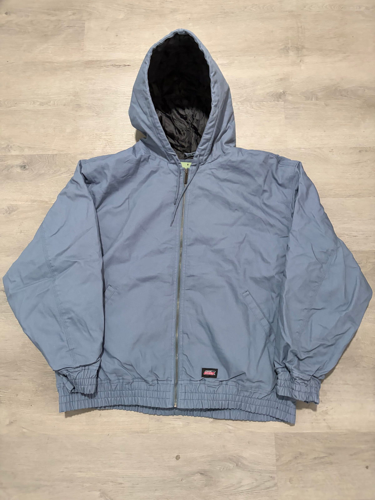 Vintage Dickies Slate Blue Workwear Hooded Jacket