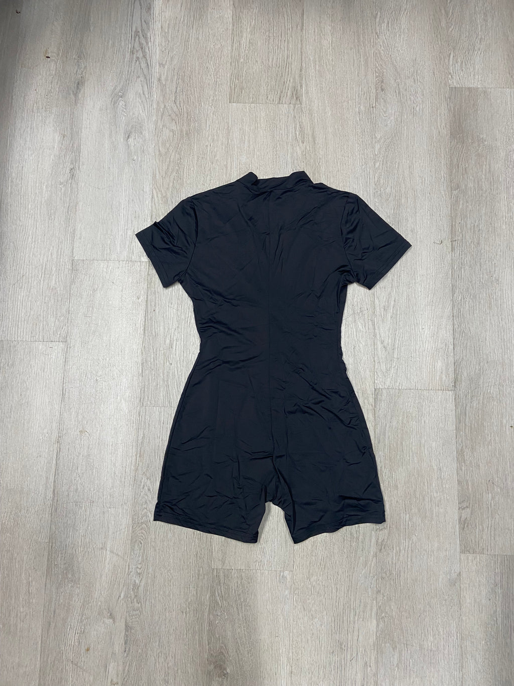 Women’s Black Bootleg Nike Branded Romper