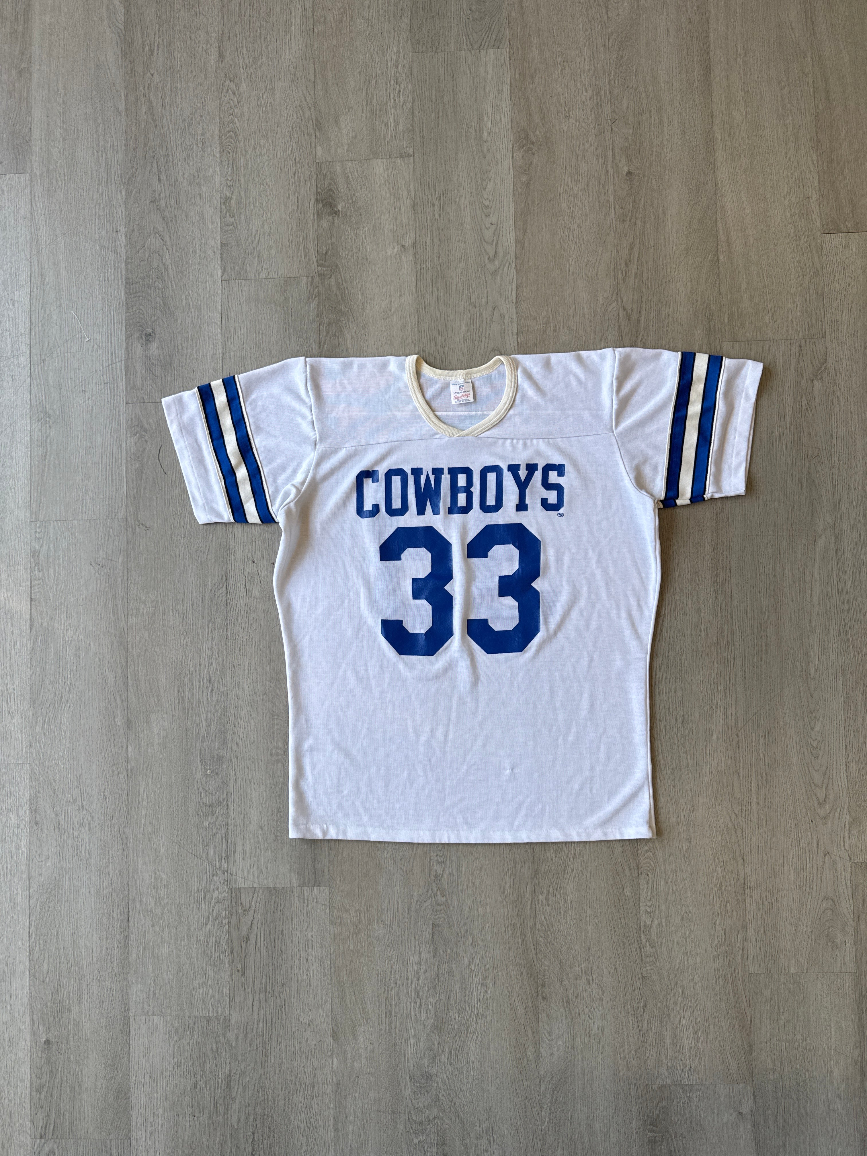 Vintage 80s Rawling Tony Dorsett Dallas Cowboys Football Jersey