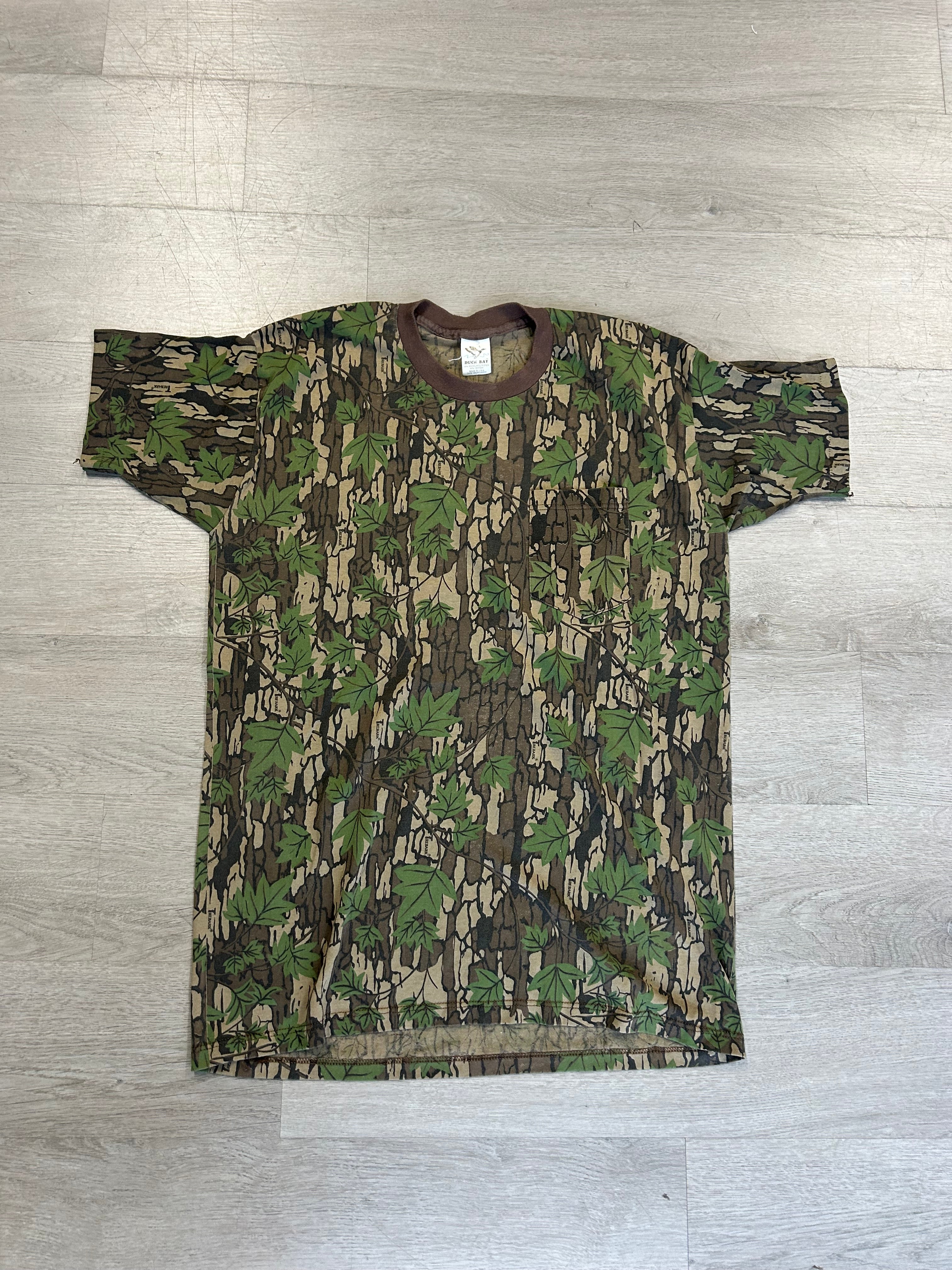Vintage 90s Oak Camo Tee