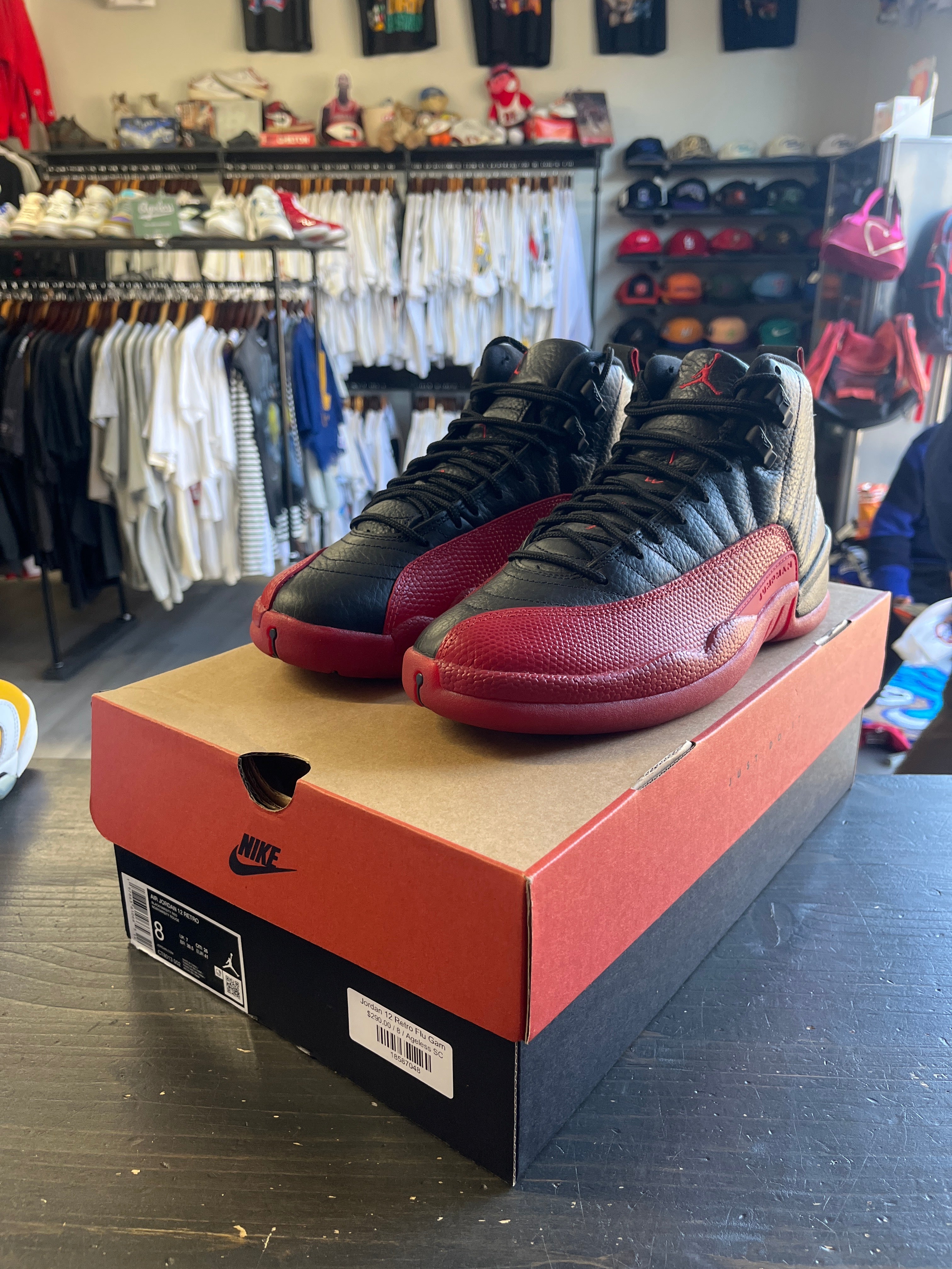 Jordan 12 Retro Flu Game