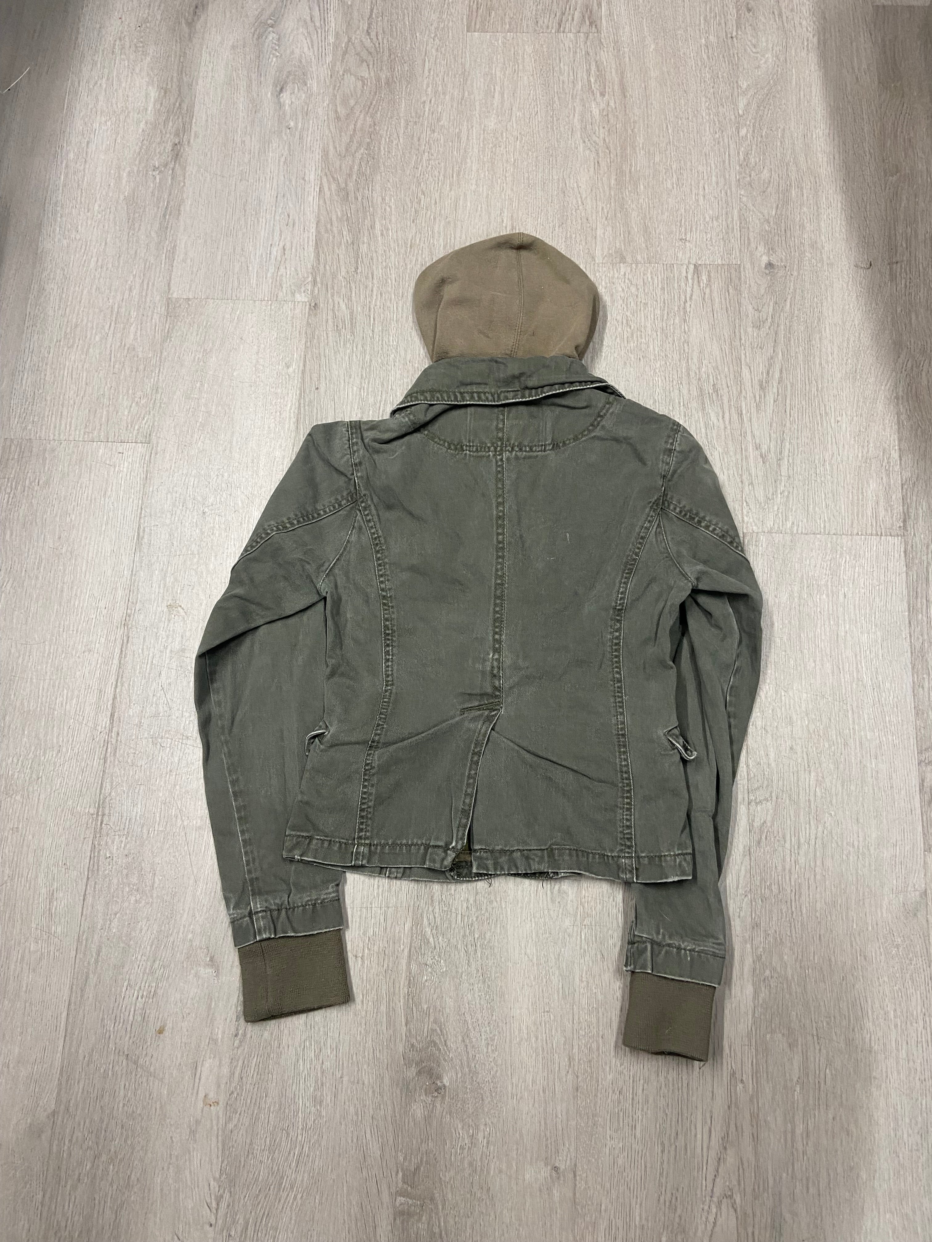 Women’s Green Bubblegum Brand Hoodie Jacket