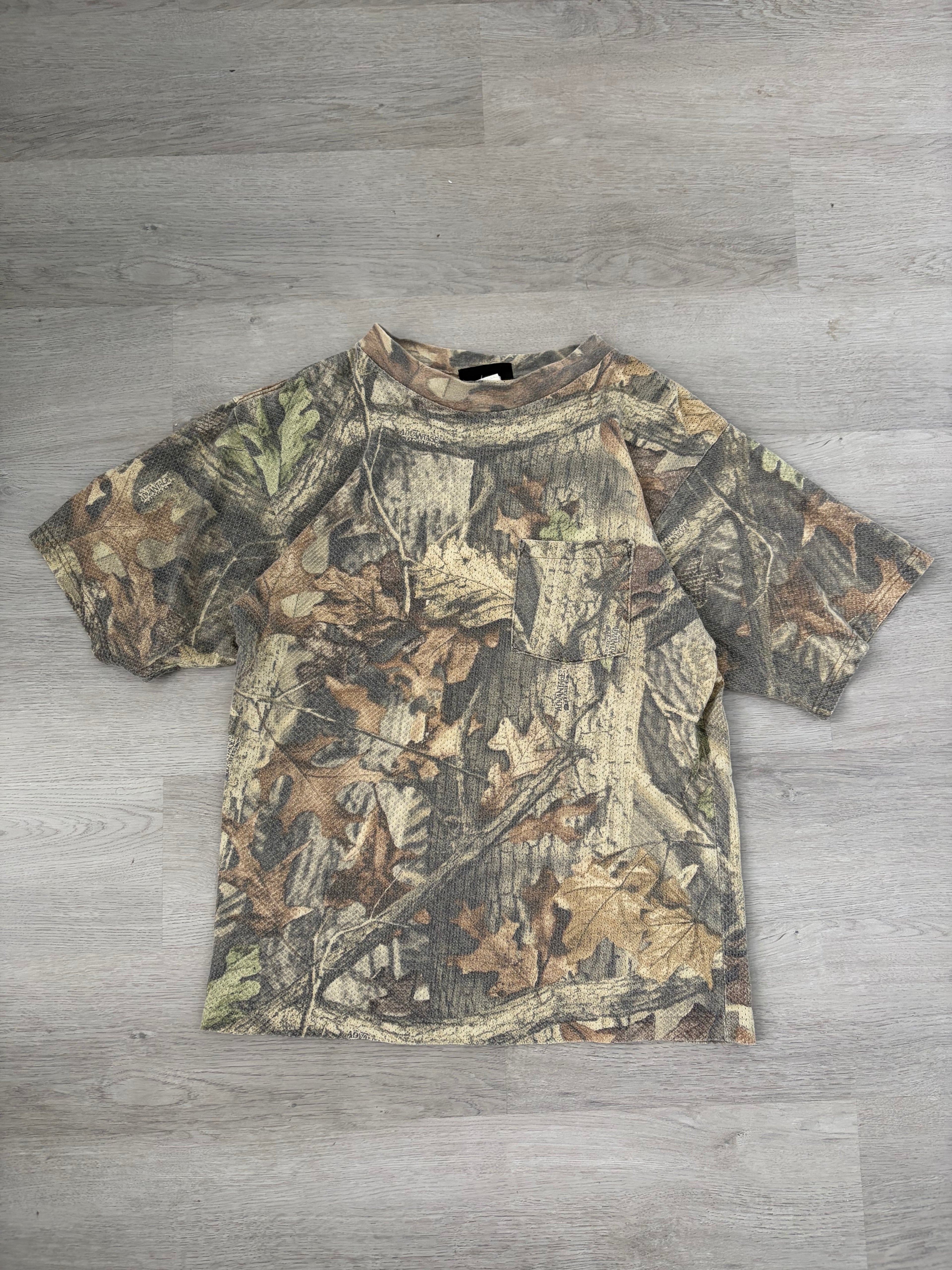 Vintage Camo Print Tee