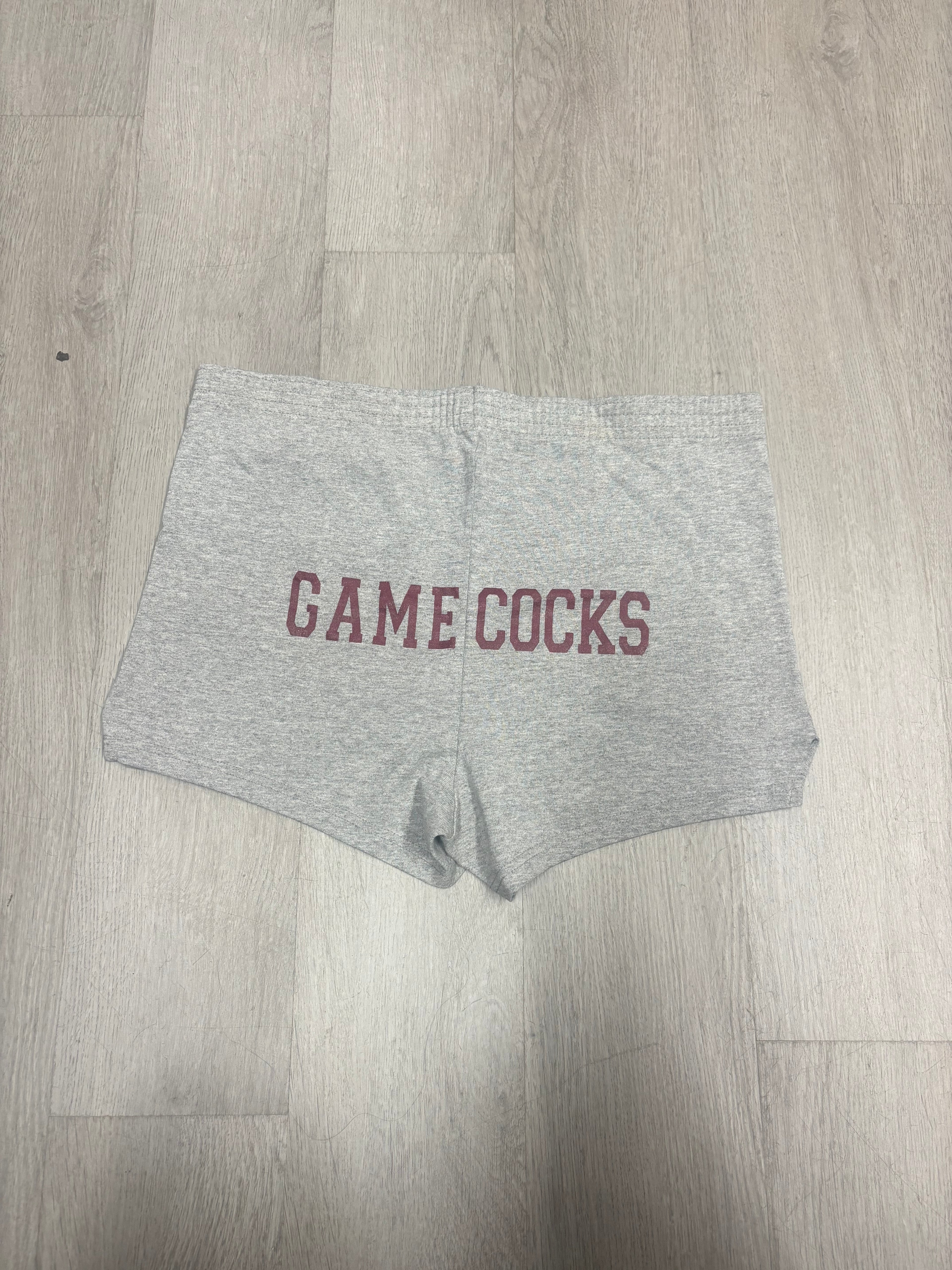 Women’s University of South Carolina Gamecocks Grey Cotton Shorts