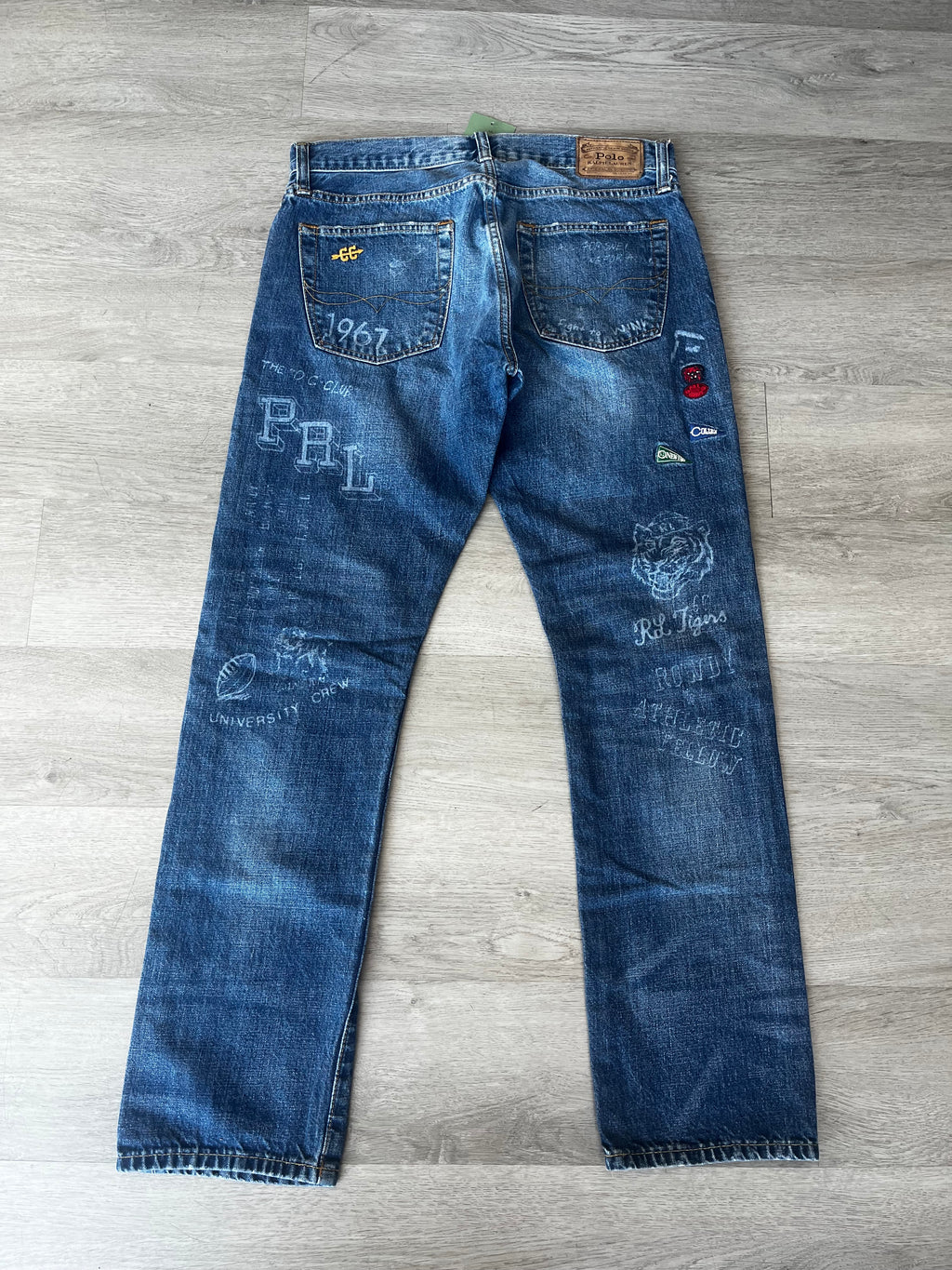 Vintage Polo Ralph Lauren College Patch’s Jeans