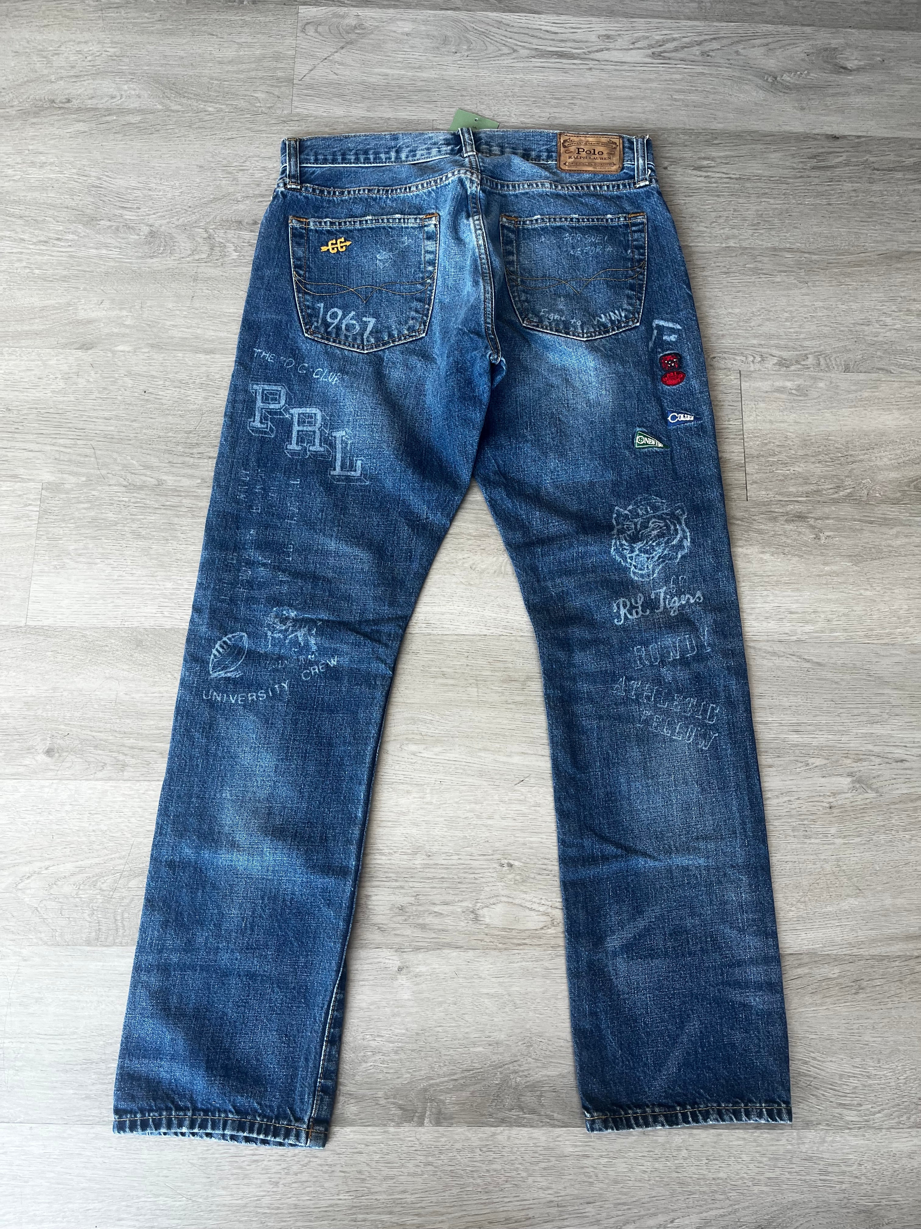 Vintage Polo Ralph Lauren College Patch’s Jeans